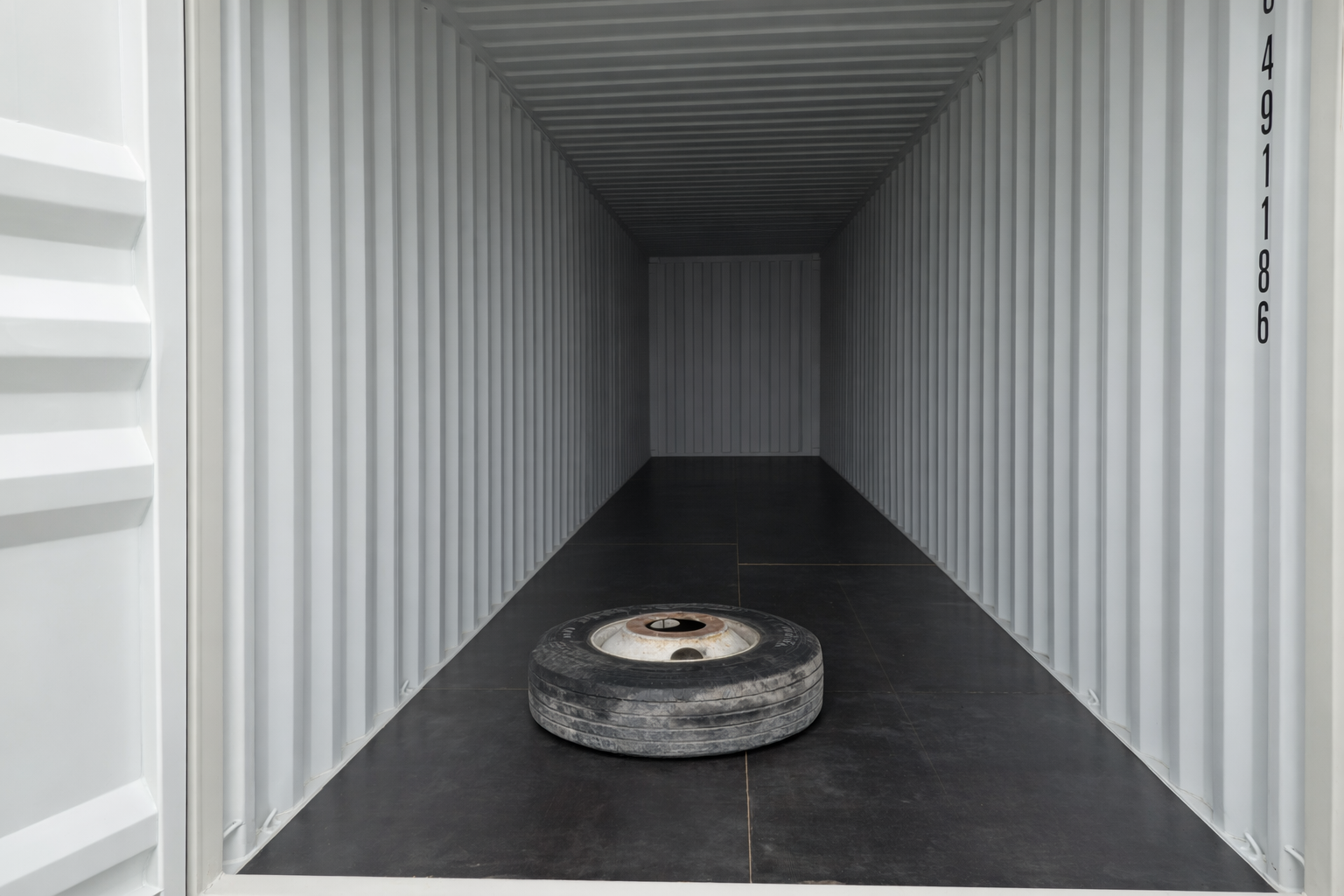 Steel shipping container exterior at Fort Knox Self Storage Vernal