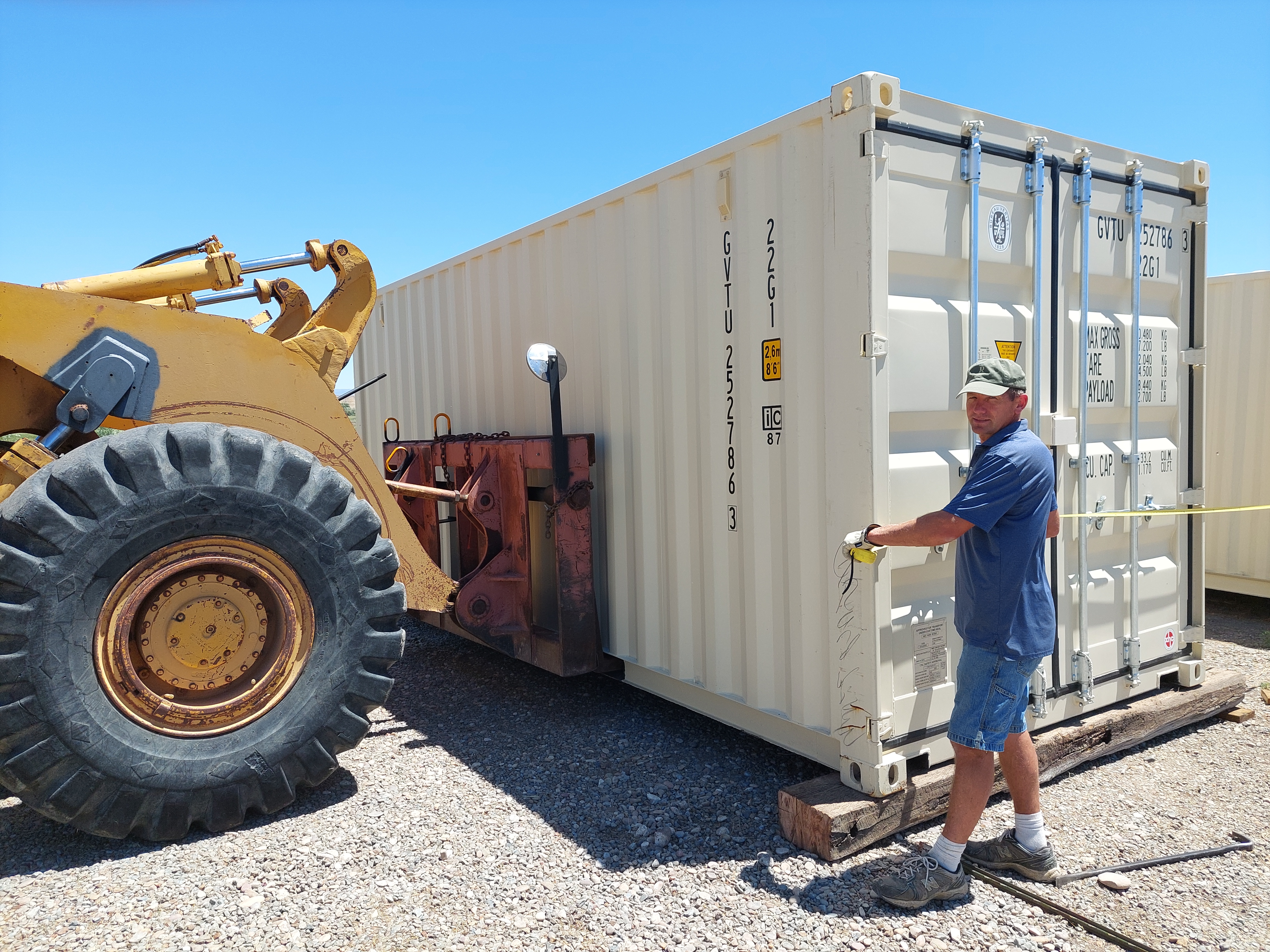 Shipping container workshop — steel container for sale in Vernal