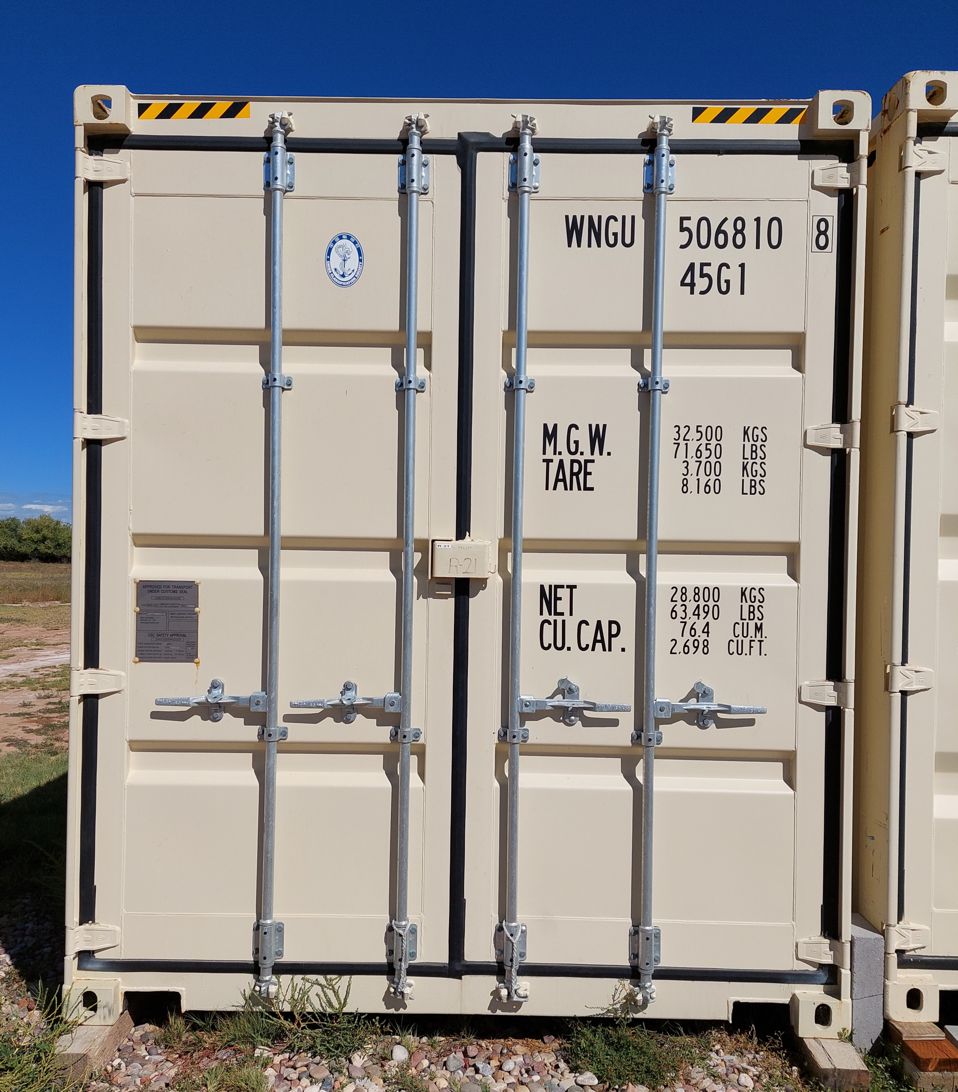 New one-trip shipping container for sale in Vernal Utah