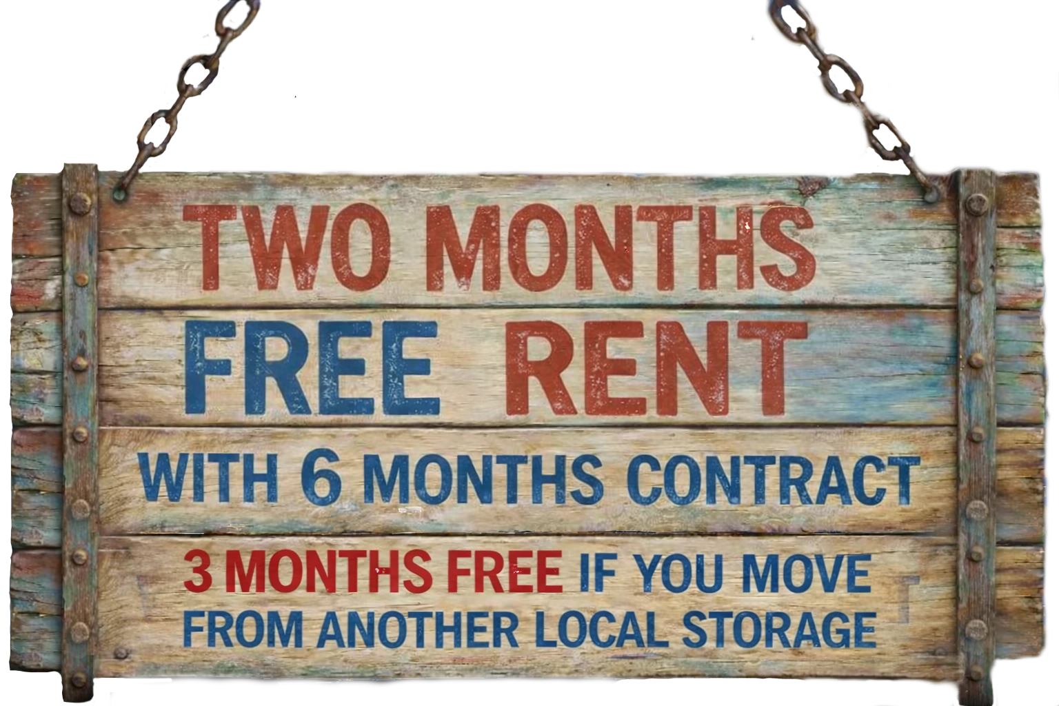 Rent Free for Two Months with Six Months Contract